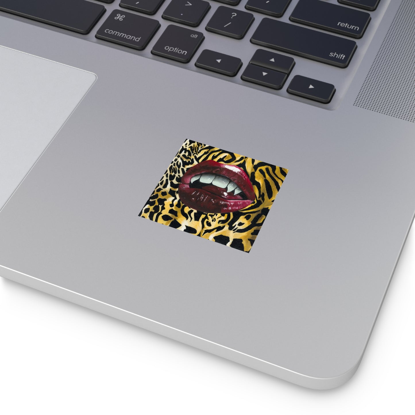 'Ferocity' Square Vinyl Stickers