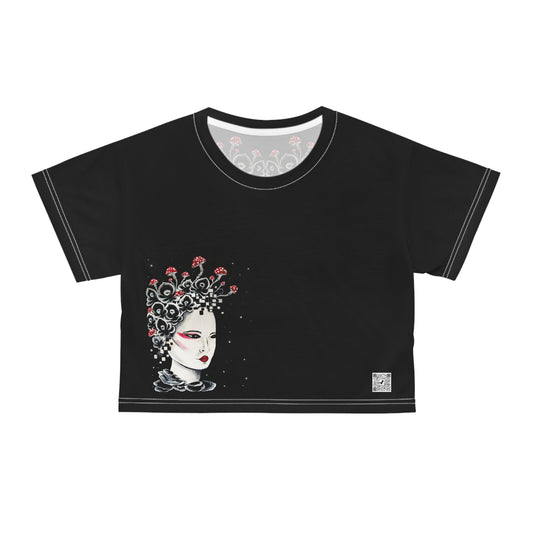 Digital Geisha Crop Top