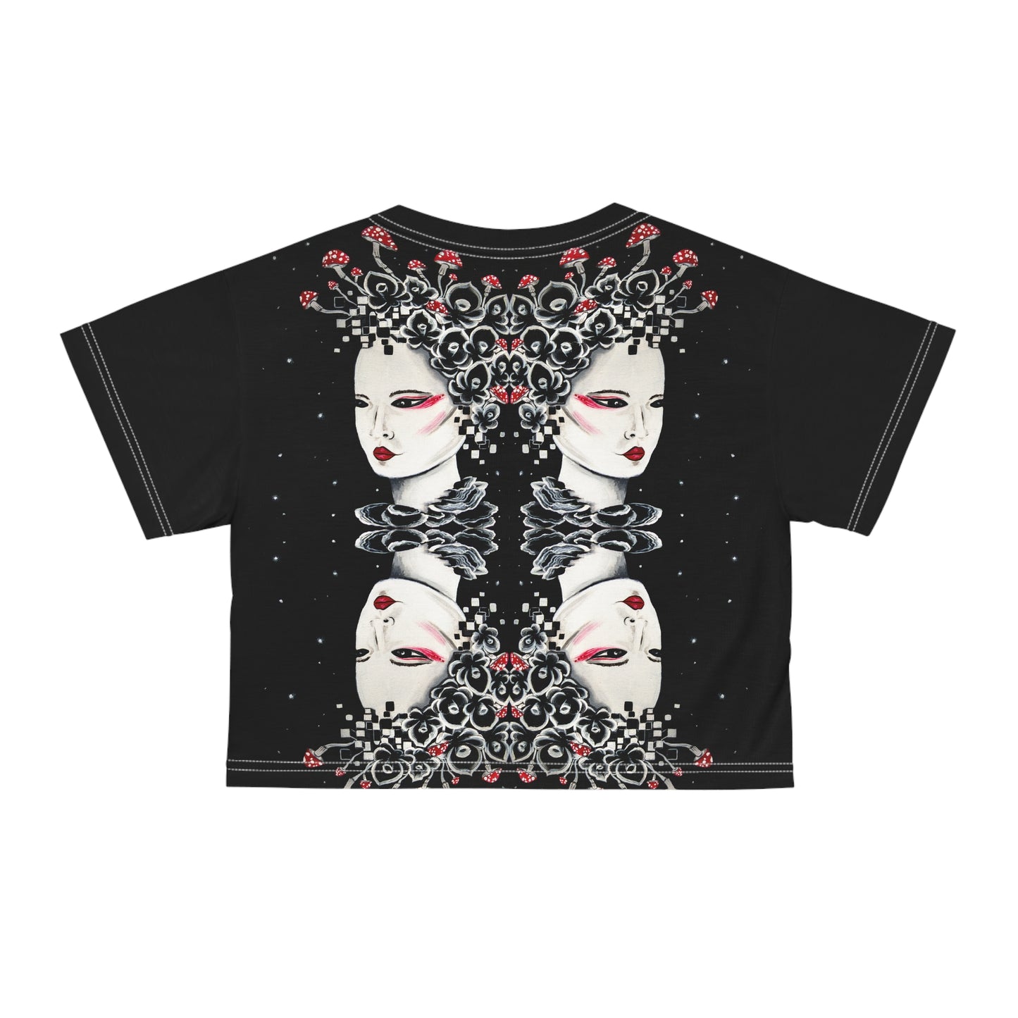 Digital Geisha Crop Top