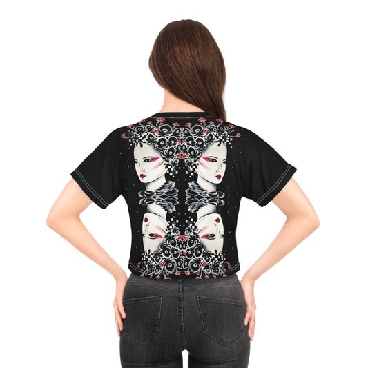 Digital Geisha Crop Top
