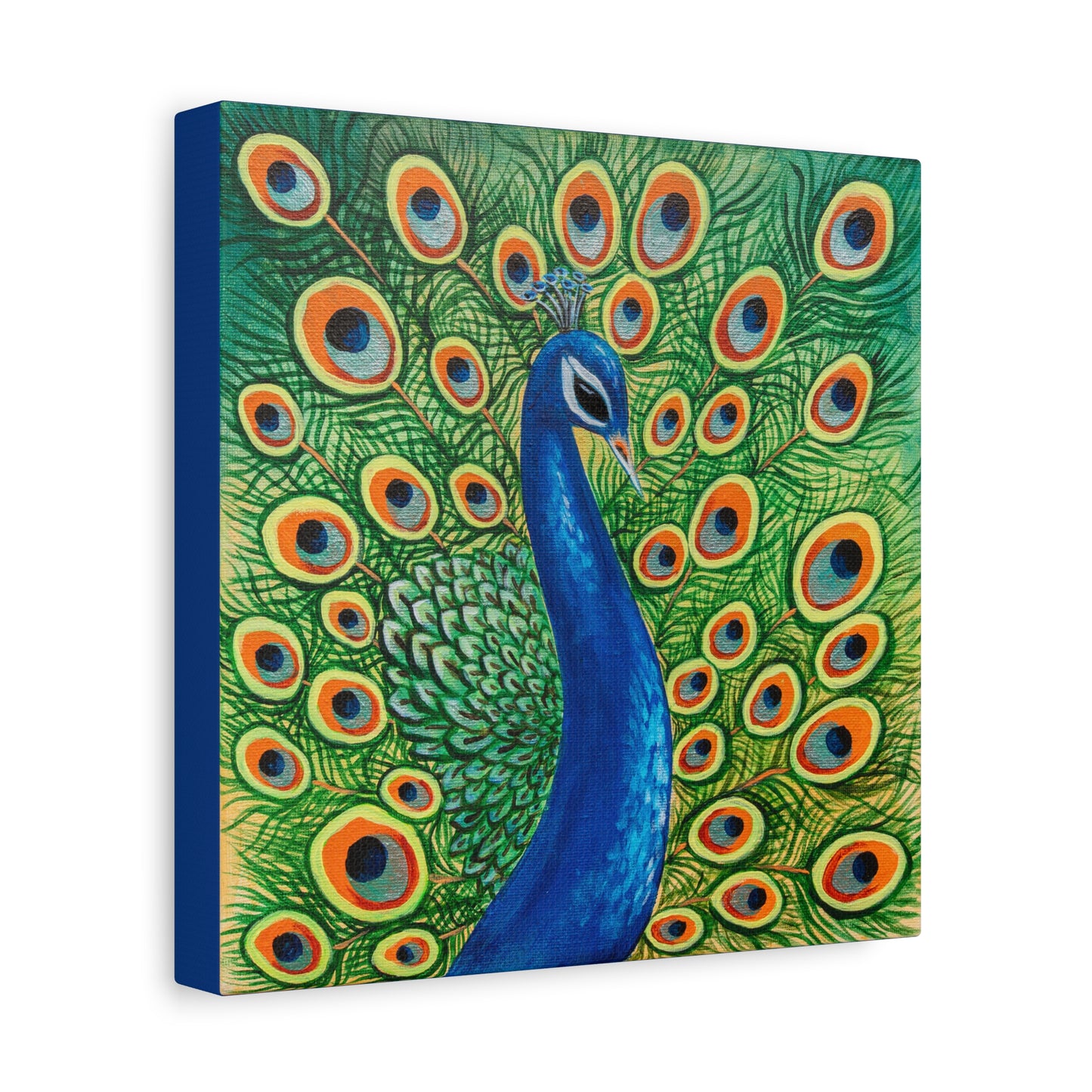 Peacock Canvas Print