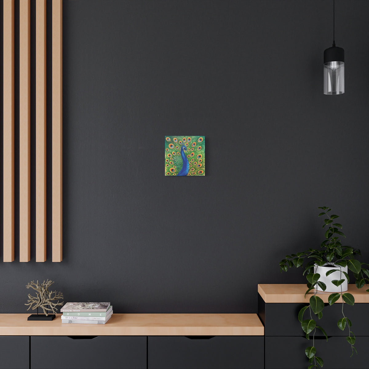 Peacock Canvas Print